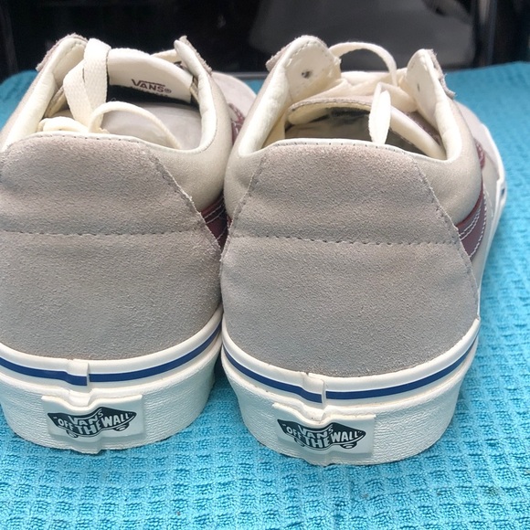 Vans Sk8 Low Sport Pop Port Gray and Port Royal Low Top Sneakers - Picture 6 of 6